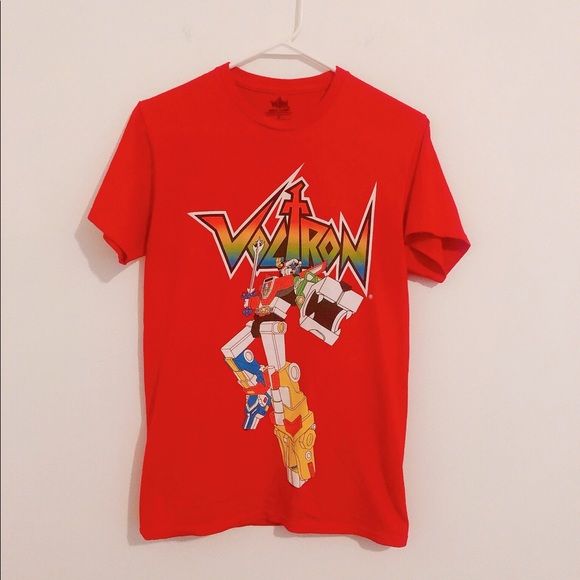 Tops - SOLD Red Voltron t-shirt small TS
